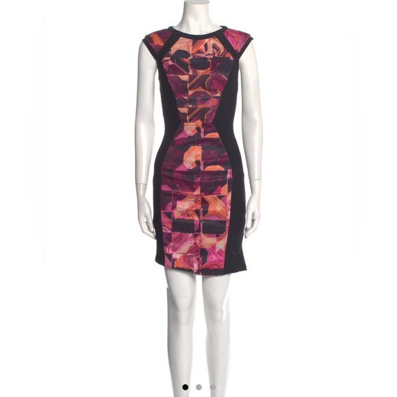 Ted Baker London Dresses & Skirts - TED BAKER LONDON $325 Jasmaii Geometric Print Midi Dress Sz. 0/US Sz. 2 BNWOT
